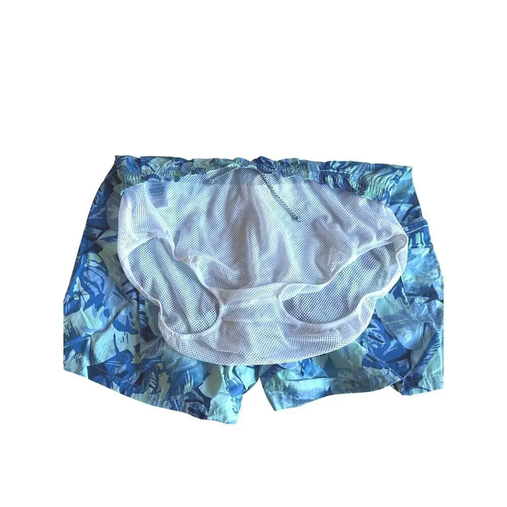 Columbia Men’s PFG Super Backcast Water Short Size L in Blue Palms 6”Inseam